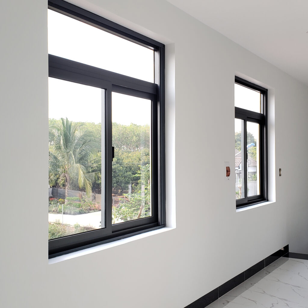 Cửa nhôm xingfa Đà Nẵng Cua so lua 2 canh nhom Xingfa he 55