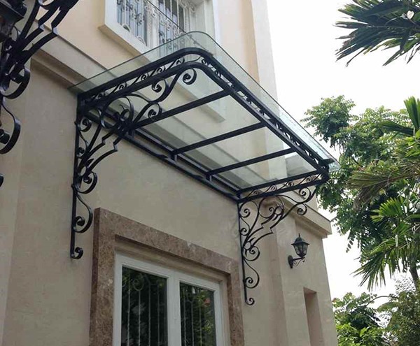Mái kính cường lực Đà Nẵng mai kinh sat nghe thuat 5