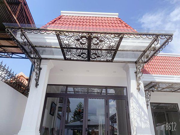 Mái kính cường lực Đà Nẵng mai kinh sat nghe thuat 7